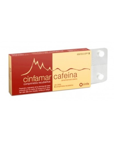 CINFAMAR CAFEINA  4 COMP