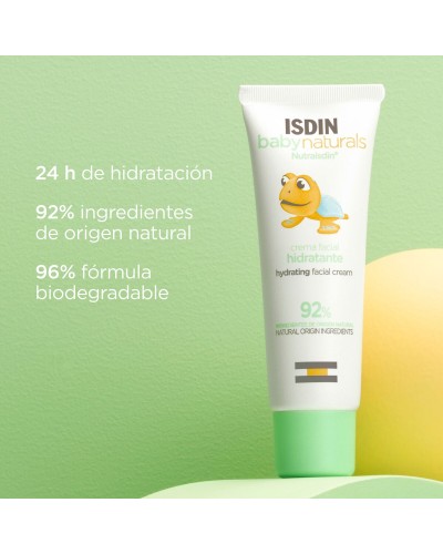 ISDIN BABY NATURALS CREMA FACIAL HIDRATANTE 50 ML