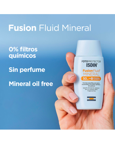 ISDIN FOTOPROTECTOR FUSION FLUID MINERAL FPS50 50 ML           