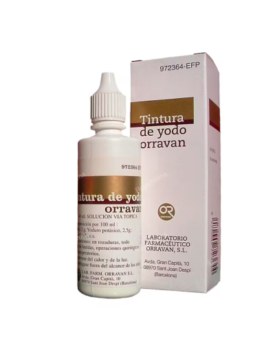 TINTURA YODO ORRAVAN 40 ML