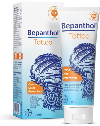 BEPANTHOL TATTOO CREMA SOLAR SPF 50 50 ML