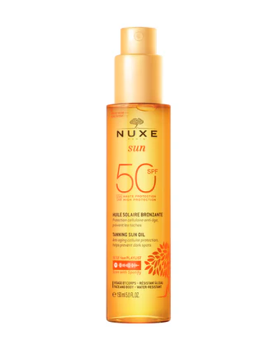 NUXE SUN HUILE BRONZANTE SPF 50 150ML