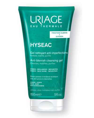 URIAGE HYSEAC GEL LIMPIADOR 150ML