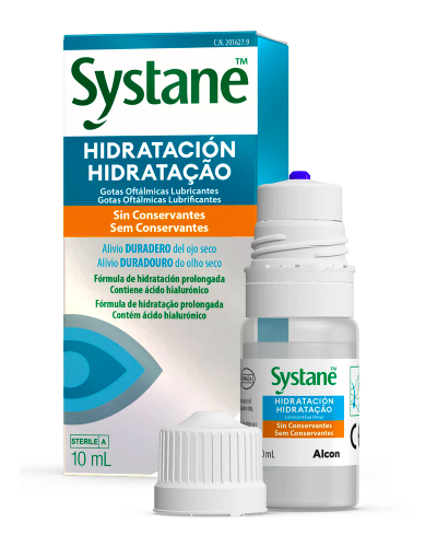 SYSTANE HIDRATACION S/CONSERVANTES 10 ML