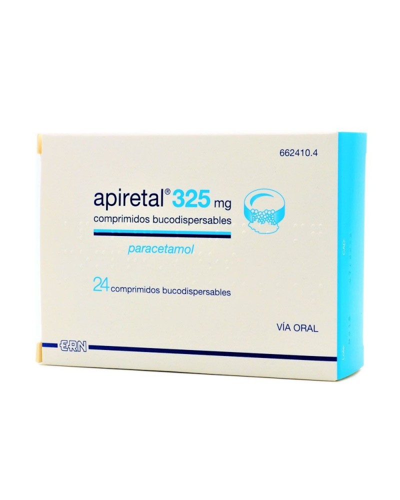 APIRETAL 325 MG 24 COMP BUCODISP