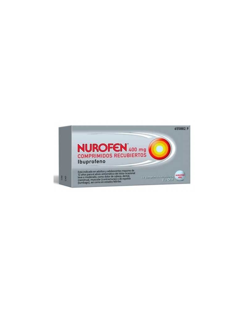 NUROFEN 400 MG 12 COMP