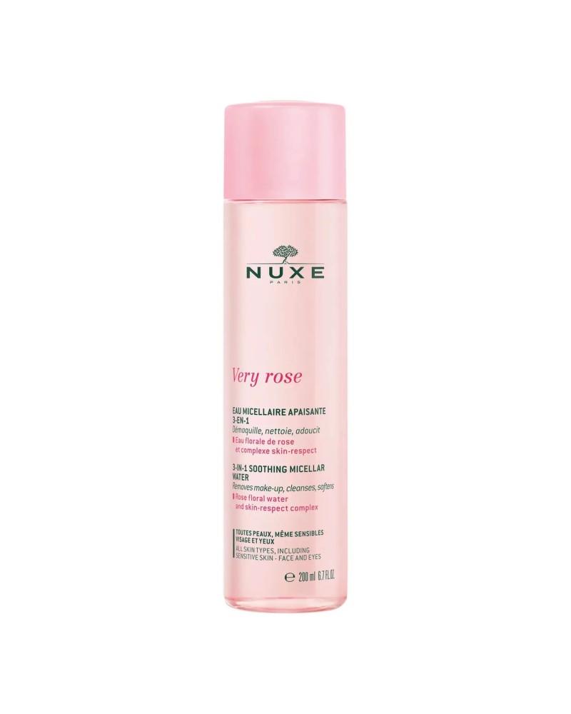 NUXE VROSE AGUA MICELAR 3EN1 200ML